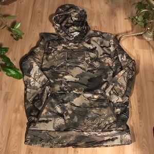 Under Armour Camo Hoodie in Green and Brown